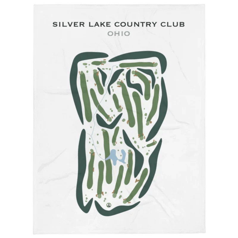 Silver Lake Country Club, Ohio - Printed Golf Courses