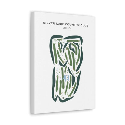 Silver Lake Country Club, Ohio - Printed Golf Courses