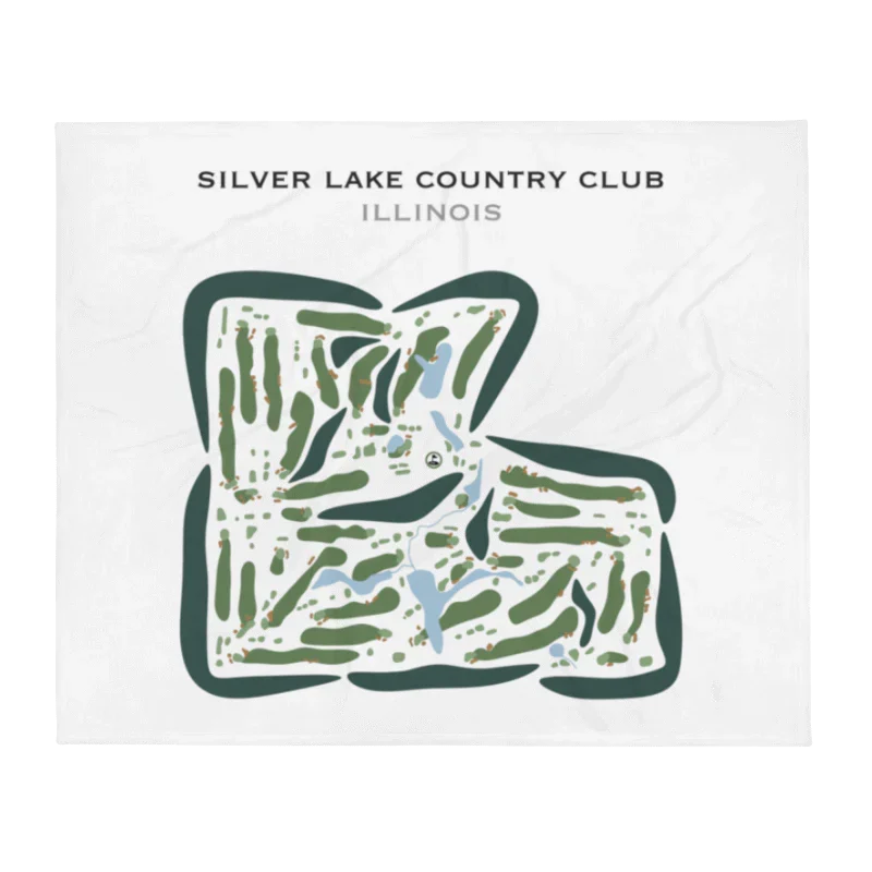 Silver Lake Country Club, Illinois - Printed Golf Courses