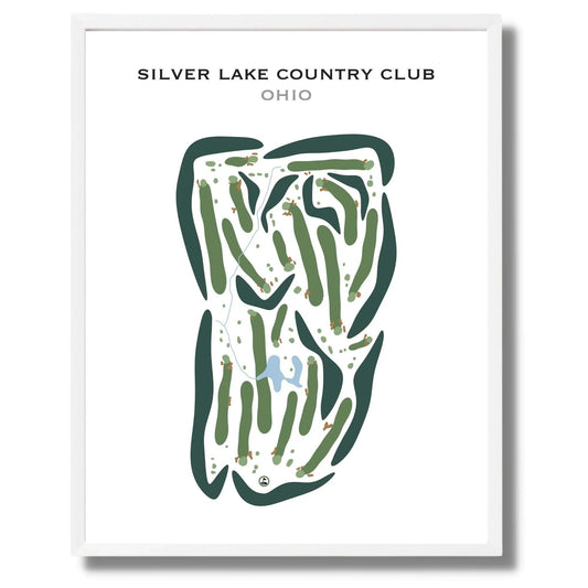 Silver Lake Country Club, Ohio - Printed Golf Courses