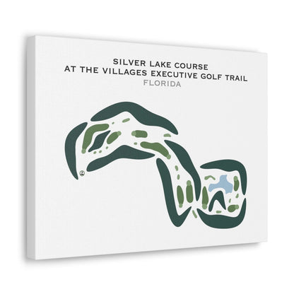 Silver Lake Course at The Villages Executive Golf Trail, Florida - Printed Golf Courses