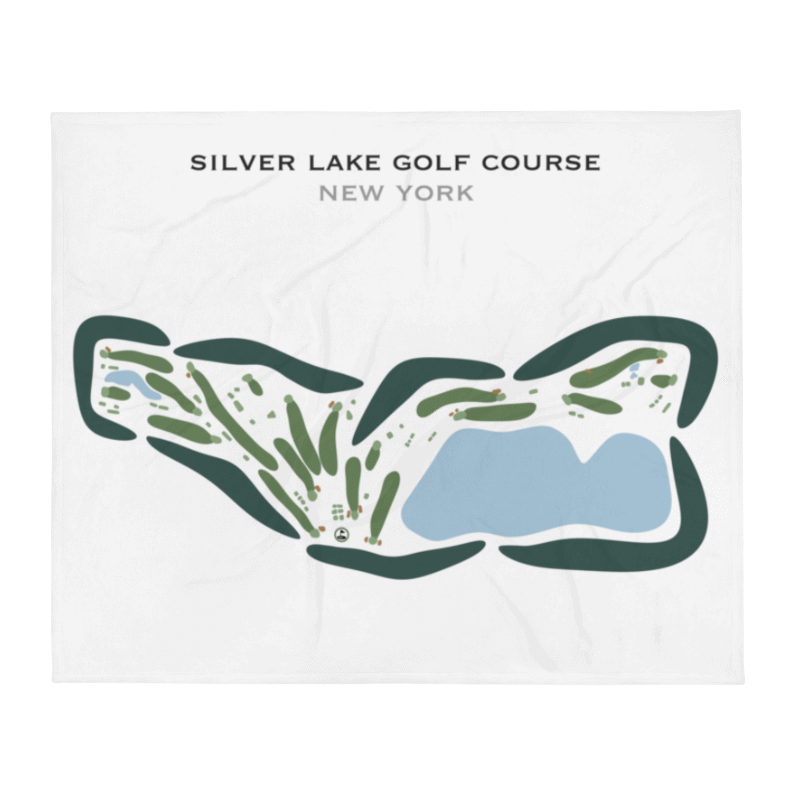 Silver Lake Golf Course, New York - Printed Golf Courses