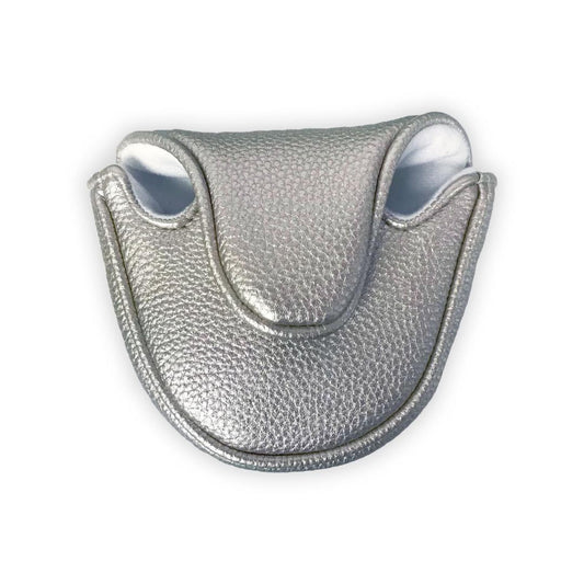 Metallic Silver Mallet Putter Cover - Just4Golf