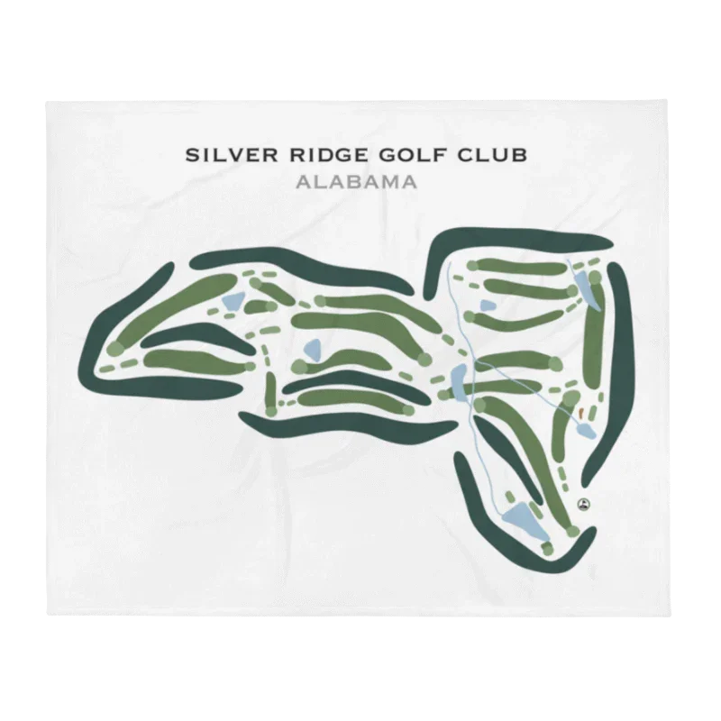 Silver Ridge Golf Club, Alabama - Printed Golf Courses
