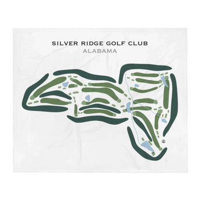 Silver Ridge Golf Club, Alabama - Printed Golf Courses