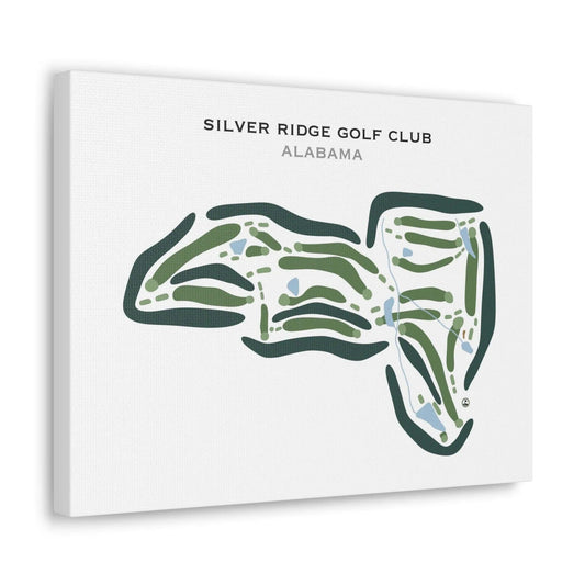 Silver Ridge Golf Club, Alabama - Printed Golf Courses