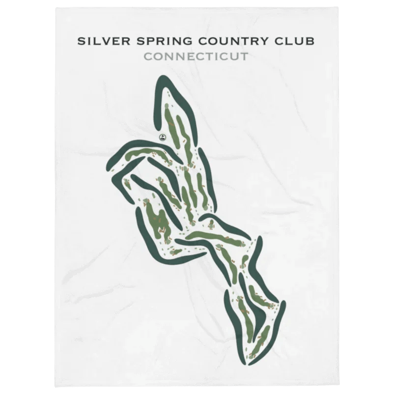 Silver Spring Country Club, Connecticut - Printed Golf Courses