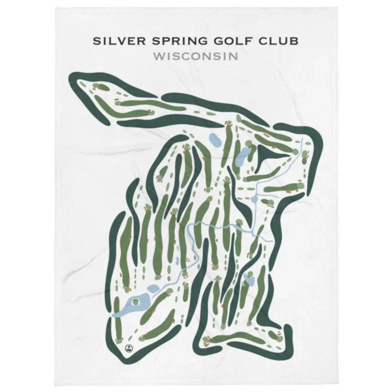 Silver Spring Golf Club, Wisconsin - Printed Golf Courses