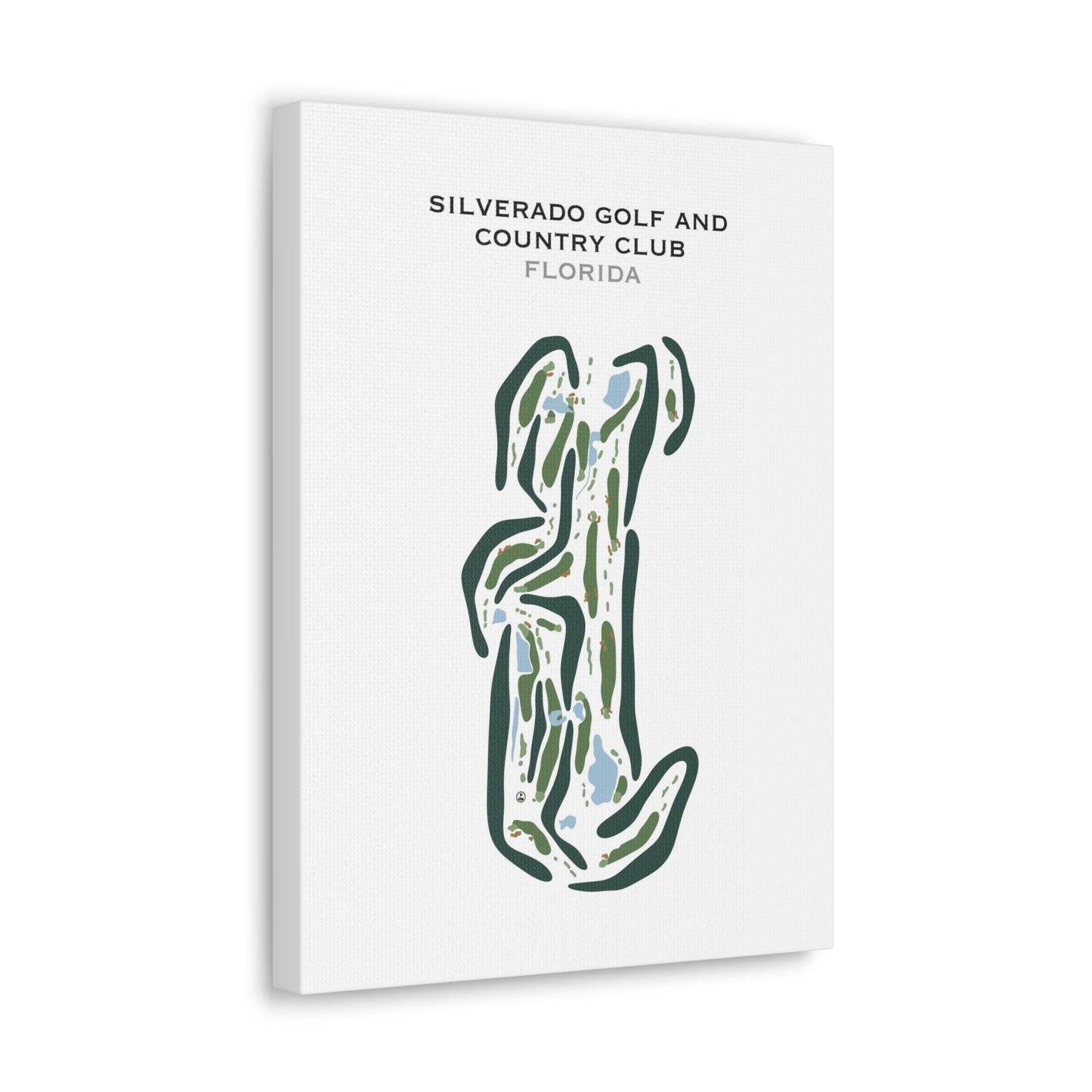 Silverado Golf & Country Club, Florida - Printed Golf Courses