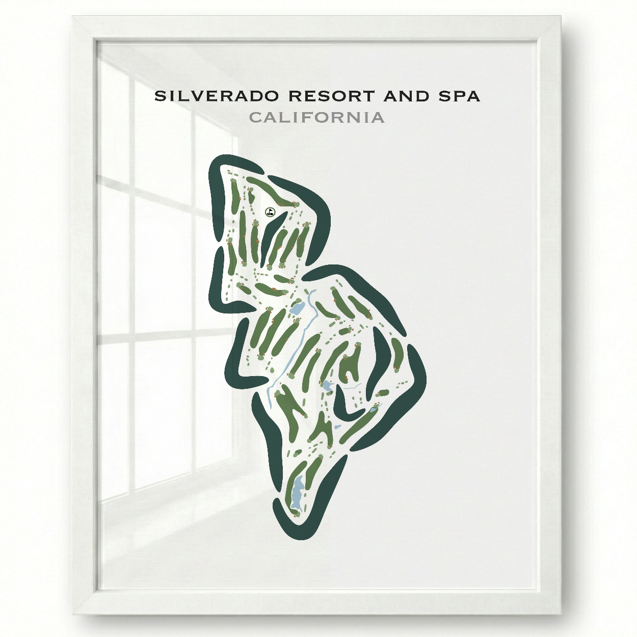 Silverado Resort and Spa, California - Printed Golf Courses