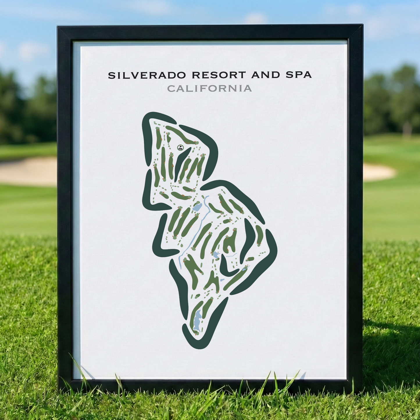 Silverado Resort and Spa, California - Printed Golf Courses