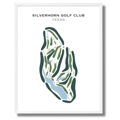 Silverhorn Golf Club, Texas - Printed Golf Courses