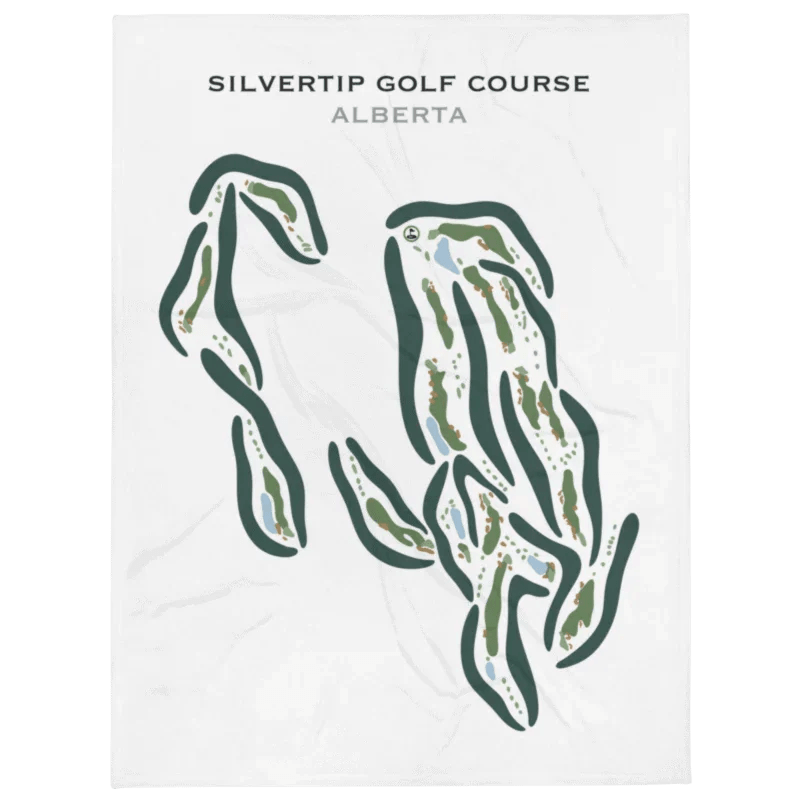 Silvertip Golf Course, Alberta - Printed Golf Courses