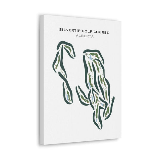 Silvertip Golf Course, Alberta - Printed Golf Courses