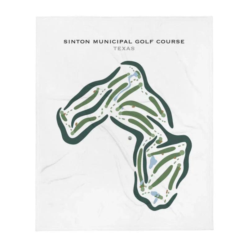 Sinton Municipal Golf Course, Texas - Printed Golf Courses