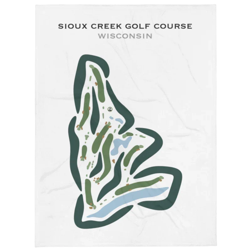 Sioux Creek Golf Course, Wisconsin - Printed Golf Courses