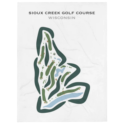 Sioux Creek Golf Course, Wisconsin - Printed Golf Courses
