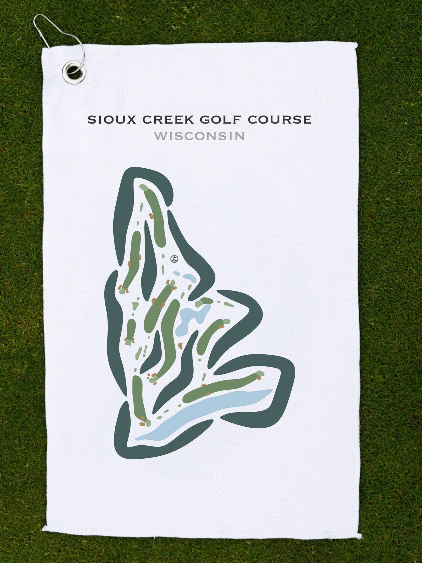 Sioux Creek Golf Course, Wisconsin - Printed Golf Courses