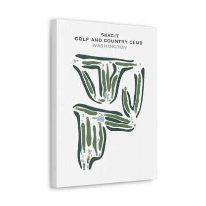 Skagit Golf & Country Club, Washington - Printed Golf Course