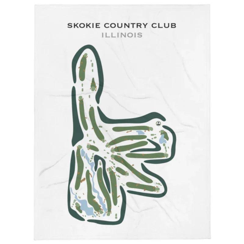 Skokie Country Club, Illinois - Printed Golf Courses