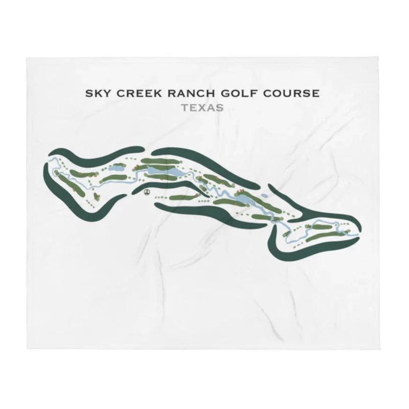 Sky Creek Ranch Golf Course, Texas - Printed Golf Courses