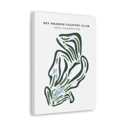 Sky Meadow Country Club, New Hampshire - Printed Golf Courses