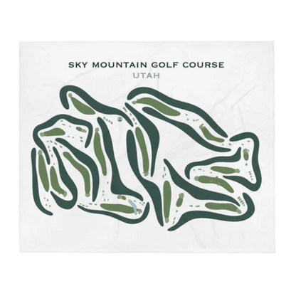 Sky Mountain Golf Course, Hurricane Utah - Printed Golf Courses