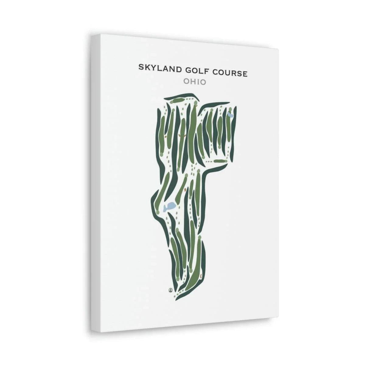 Skyland Golf Course, Ohio - Printed Golf Courses