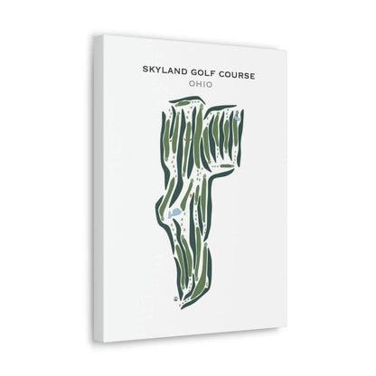 Skyland Golf Course, Ohio - Printed Golf Courses