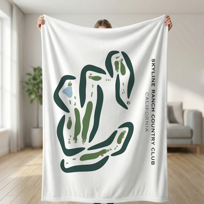 Skyline Ranch Country Club, California - Printed Golf Courses