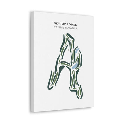 Skytop Lodge, Pennsylvania - Printed Golf Course