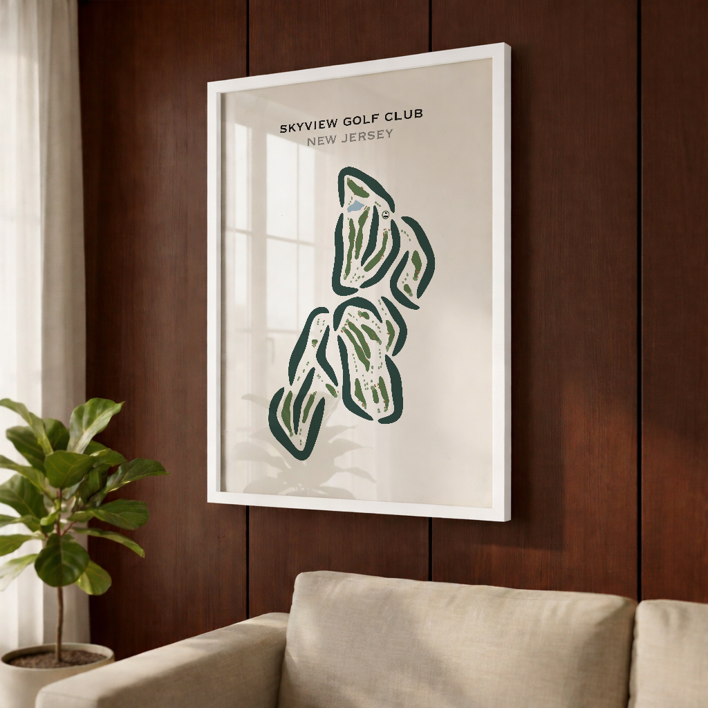 SkyView Golf Club, New Jersey - Printed Golf Courses