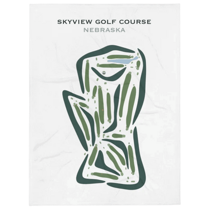 Skyview Golf Course, Nebraska - Printed Golf Courses