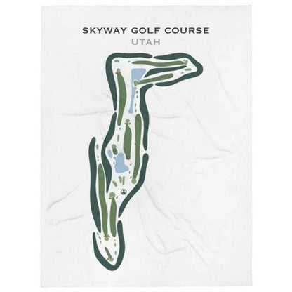 Skyway Golf Course, Tremonton Utah - Printed Golf Courses