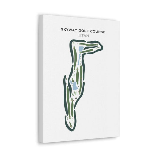 Skyway Golf Course, Tremonton Utah - Printed Golf Courses