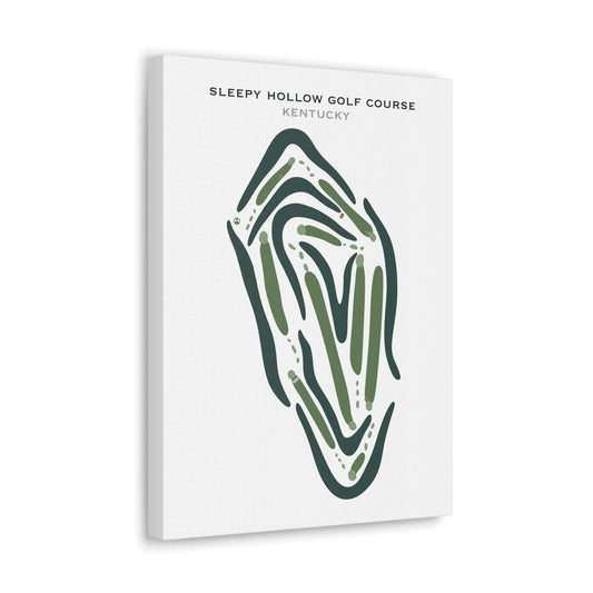 Sleepy Hollow Golf Course, Kentucky - Printed Golf Courses