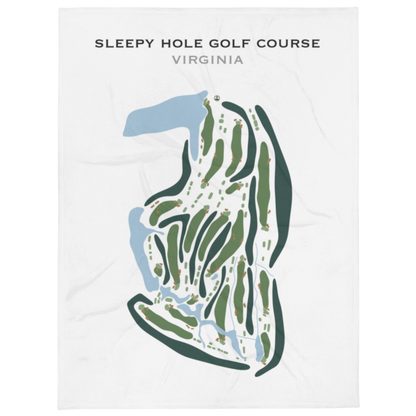 Sleepy Hole Golf Course, Virginia - Printed Golf Courses