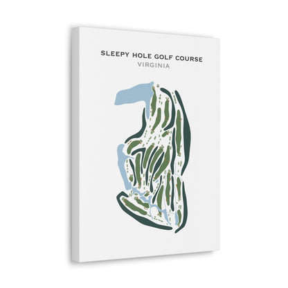 Sleepy Hole Golf Course, Virginia - Printed Golf Courses
