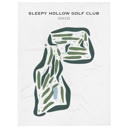 Sleepy Hollow Golf Course - Alliance, Ohio - Printed Golf Courses