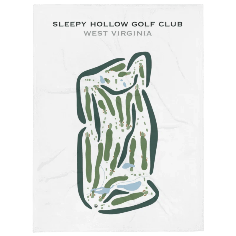 Sleepy Hollow Golf Club, West Virginia - Printed Golf Courses