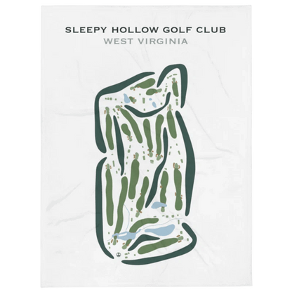 Sleepy Hollow Golf Club, West Virginia - Printed Golf Courses