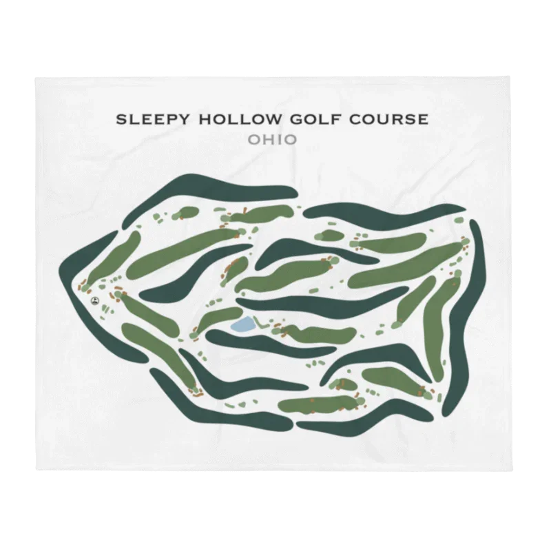 Sleepy Hollow Golf Course, Ohio - Printed Golf Course