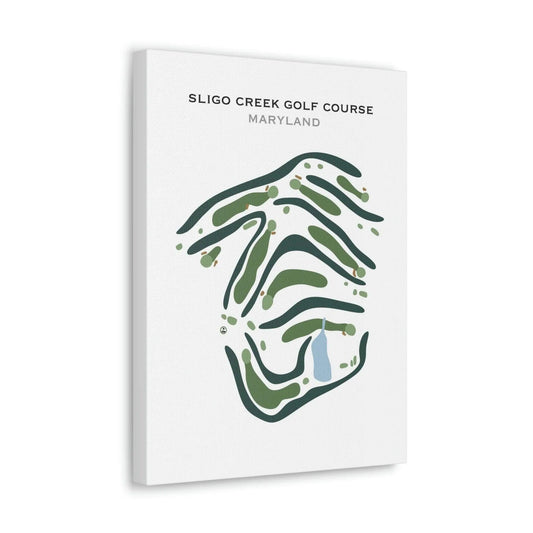Sligo Creek Golf Course, Maryland - Printed Golf Courses