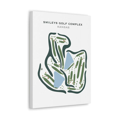 Smiley's Golf Complex, Kansas - Printed Golf Courses