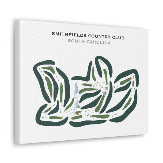 Smithfields Country Club, South Carolina - Printed Golf Courses
