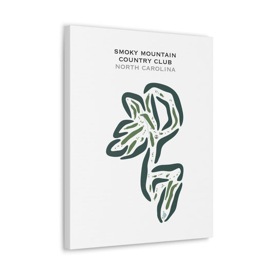 Smoky Mountain Country Club, North Carolina - Printed Golf Courses