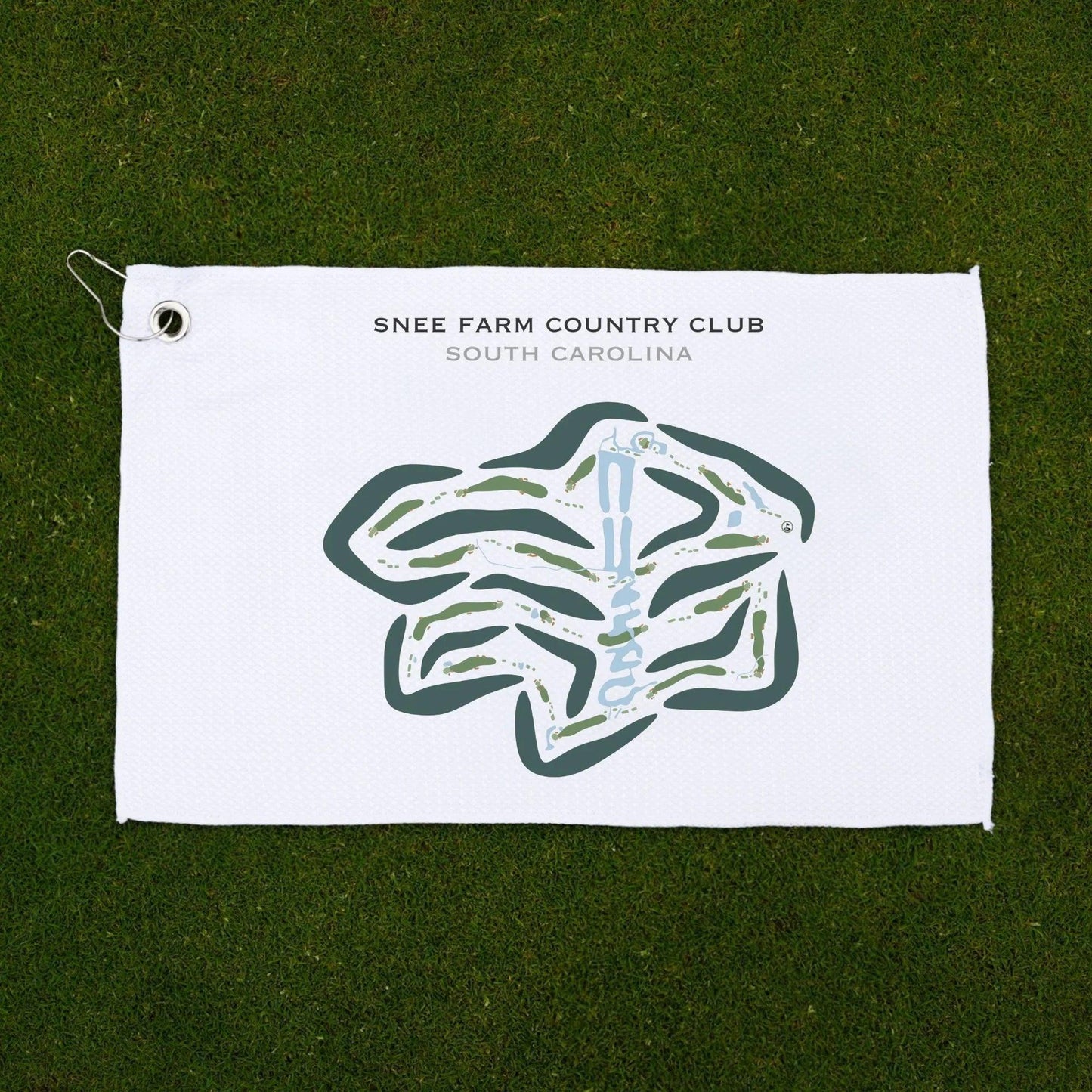 Snee Farm Country Club, South Carolina - Printed Golf Course
