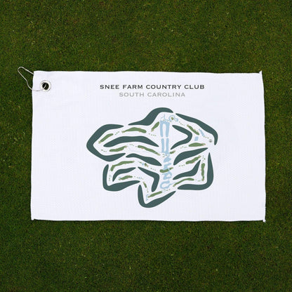Snee Farm Country Club, South Carolina - Printed Golf Course