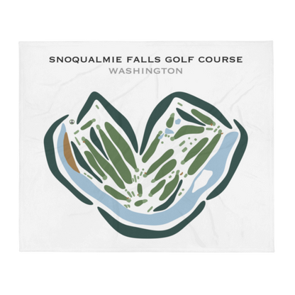 Snoqualmie Falls Golf Course, Washington - Printed Golf Courses