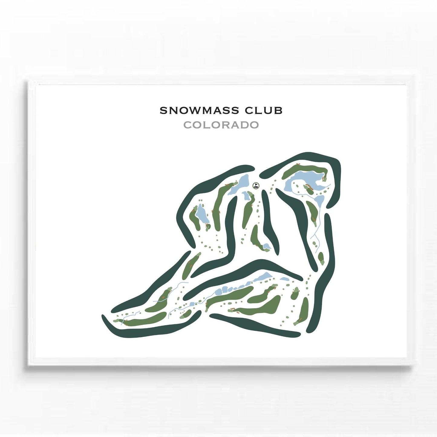 Snowmass Club, Colorado - Printed Golf Courses